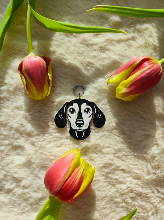 Znajdek "Jamnik" - Interaktywna zawieszka NFC do obroży