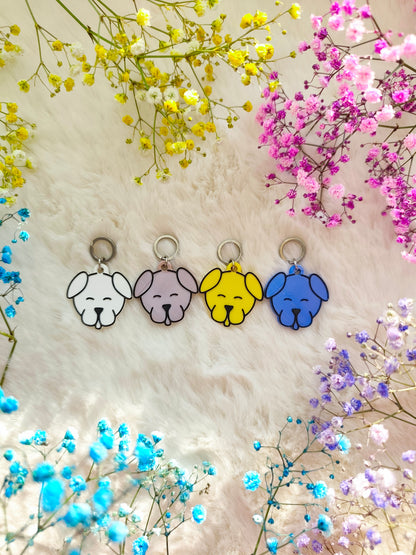 Znajdek "mordka" - Interaktywna zawieszka NFC do obroży