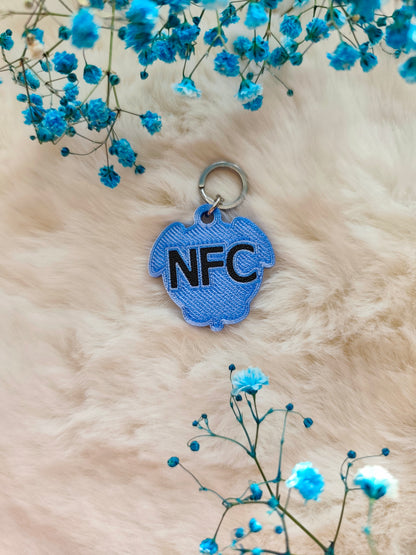 Znajdek "mordka" - Interaktywna zawieszka NFC do obroży