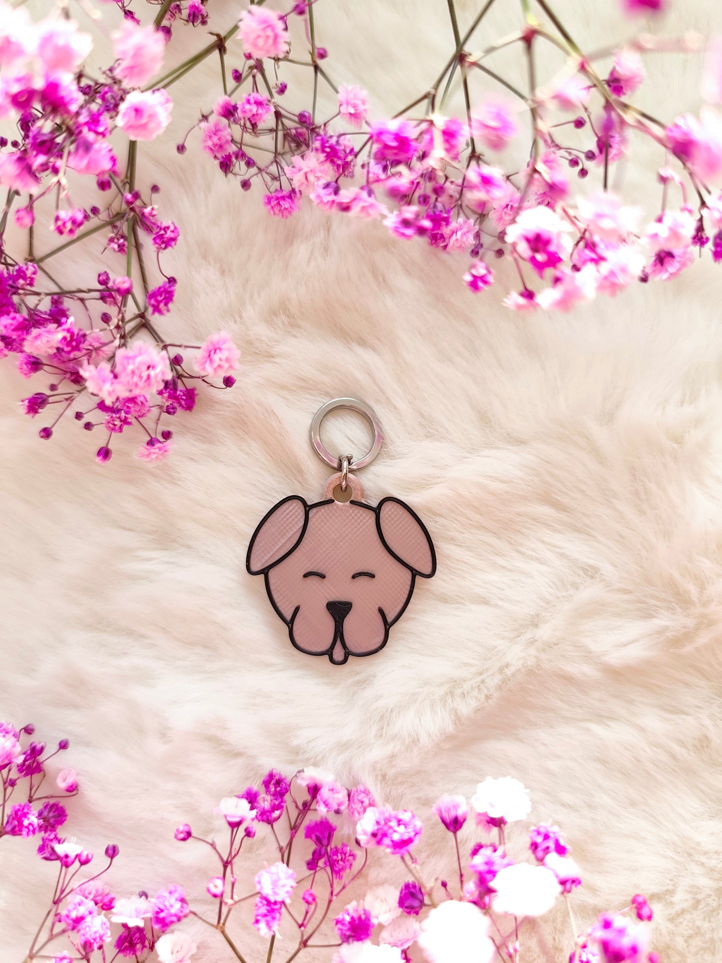 Znajdek "mordka" - Interaktywna zawieszka NFC do obroży