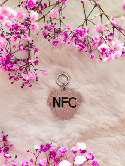 Znajdek "mordka" - Interaktywna zawieszka NFC do obroży