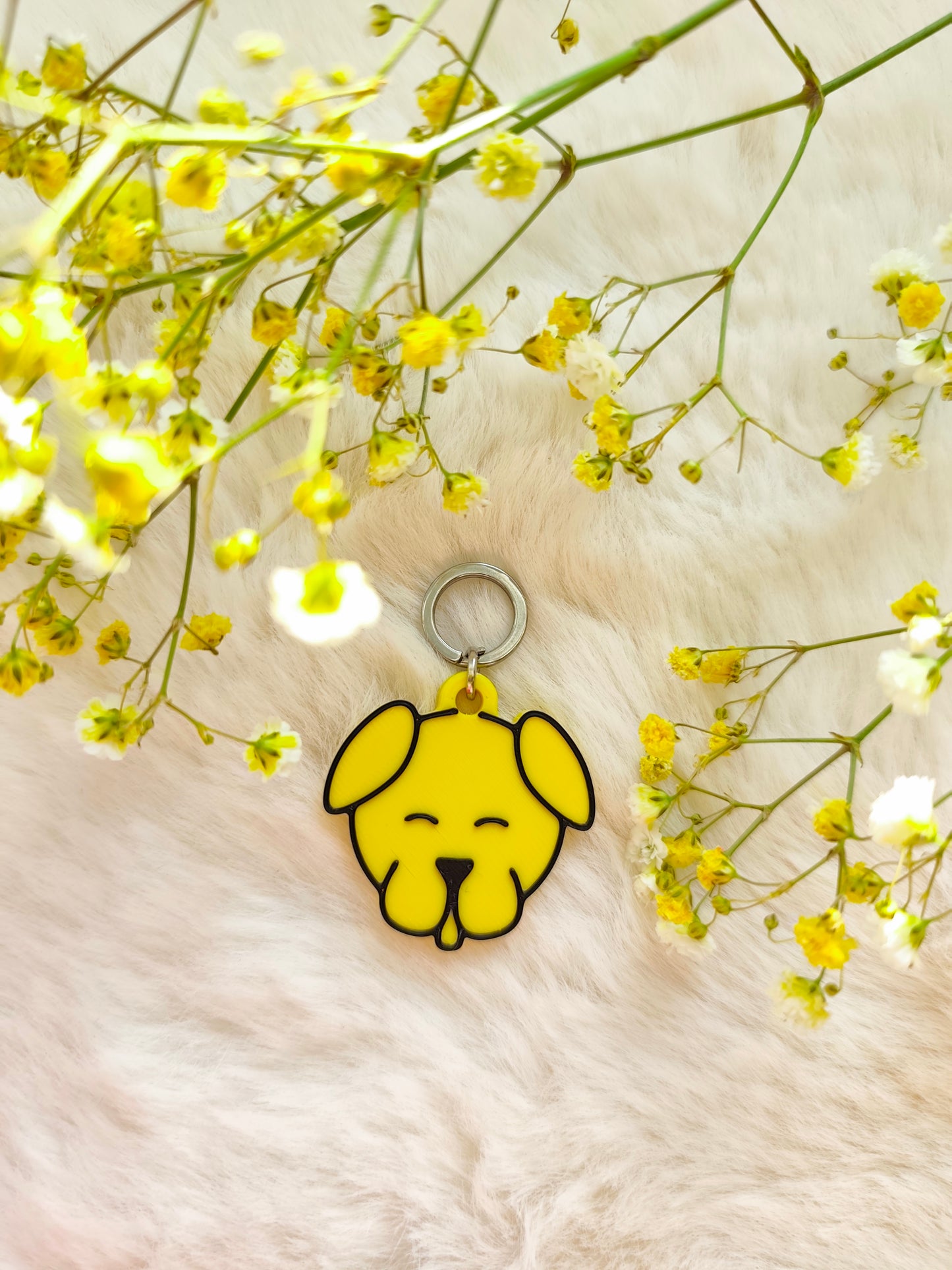 Znajdek "mordka" - Interaktywna zawieszka NFC do obroży