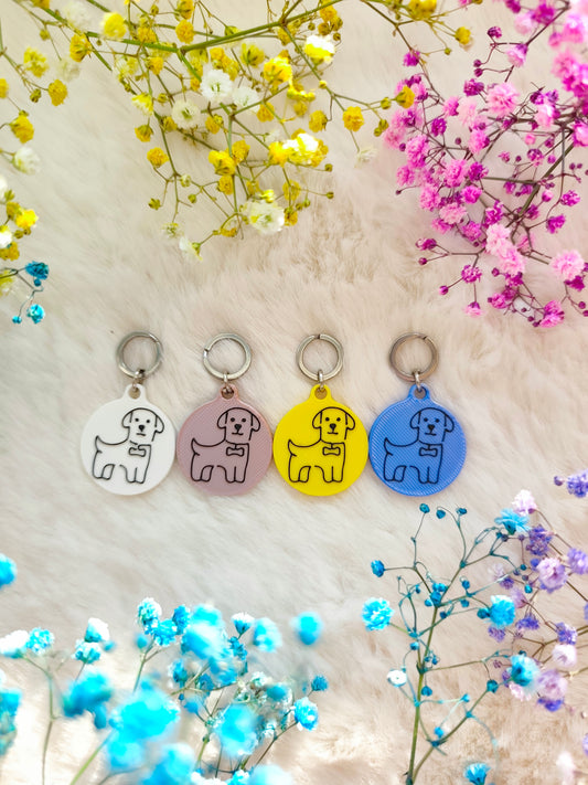 Znajdek - Interaktywna zawieszka NFC do obroży "piesek"